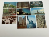 (9) Vintage Destination Post Cards