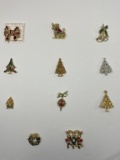 Christmas Brooches