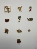 Christmas Brooches