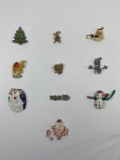 Christmas Brooches