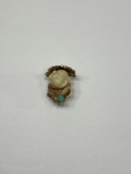 Vintage Har Asian Man Scarf Clip