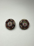 Vintage Glass Bead Earrings