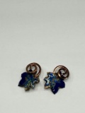 Matisse Copper Clip Earring Set
