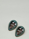 Matisse Copper Clip Earring Set