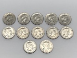 (12) 1979 P Susan B Anthony Dollar Coins