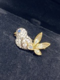 Swarovski Bird Brooch