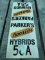 Parker's Hoosier Hybrids 58A Variety Carboard Sign- Folds in Half
