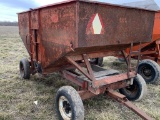 J&M Hopper Wagon with Drying Fan