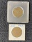 (1) 1864 & (1) 1867 Two Cent Coins