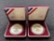 (2) United States Mint Olympic Coins