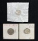 (2) Mercury Dimes 1944 / 1940 S & (1) 1936 D Buffalo Nickel