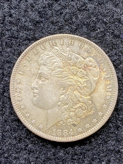 1884 O Morgan Dollar