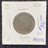 1832 Half Cent