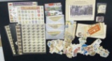 Collection of Stamps & USPS Bicentennial Souvenir Sheet Set