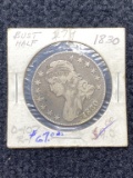 1830 Bust Half Dollar