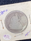 1859 O Seated Half Dollar