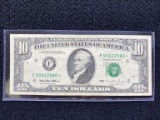 $10 Federal Reserve Series 95 Star Note