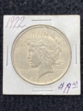 1922 Peace Dollar