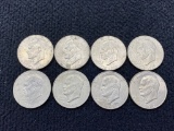 (8) Eisenhower Dollars