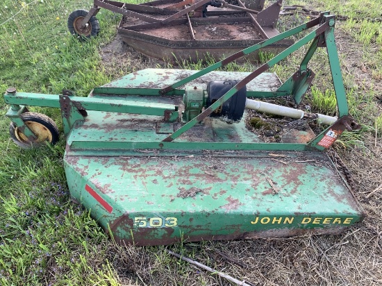 John Deere 503  5-ft Chopper Mower