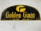 Golden Giant Metal Sign 13
