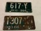 2-ohio 1964 License Plates