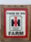 International Farm Sign, In A Frame 19.5