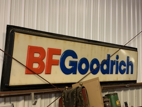 BF Goodrich 12'x3' Plastic Sign