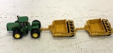John Deere 9420 Scraper Special Tractor With 2 Scrapers 1/64th