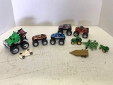 Lot Of Monster Trucks, Tractors