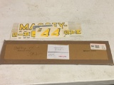 Massey 44 Decals Kit New