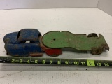 Wyandotte Metal Tractor And Trailer