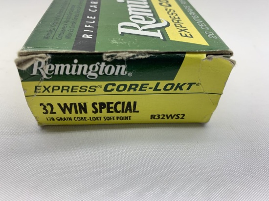 Remington Exp. Rifle Cartridges 32 WIN Special