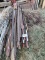 Lot Of Steel Fence Posts