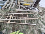 3 Wooden Ladders