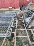 28ft Wooden Extension Ladder