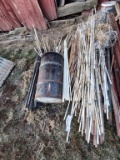 Lot Of Fiberglass Fence Posts