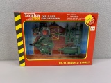 1/64 Tonka Farm Tractors & Tools Set- Green