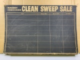 Massey-Ferguson Clean Sweep Sale Sign