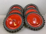 Ertl Pedal Tractor Tires on Rims, Qty 6