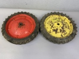 Pedal Tractor Tires on Rims, Qty 2