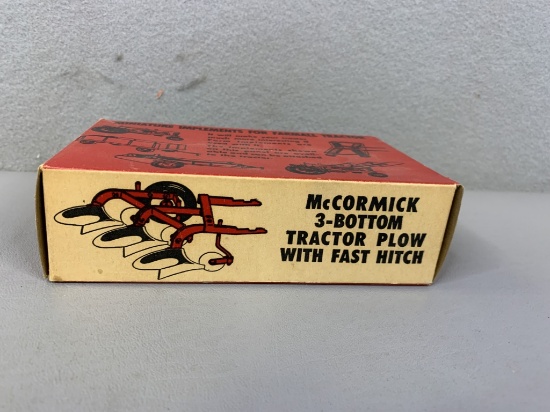 McCormick 3-Bottom Plow w/Fast Hitch