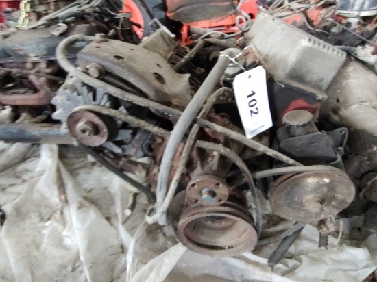 283 Chevrolet Engine with transmission