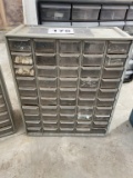 50 Drawer bolt bin with contents