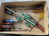 Assorted screwdrivers