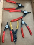 Snap-On snap ring pliers