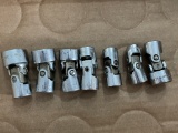 S-K 3/8 SAE swivel sockets, 3/8 - 3/4