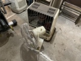 Oscillating fan & Kero-sun Heater