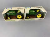 2 John Deere Field of Dreams 2640 Tractors