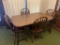 Wood Dining Table w/4 Chairs